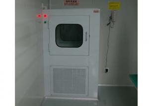 Quality Electronic Interlock Air Shower Pass Box Powder Coated Steel Material for sale