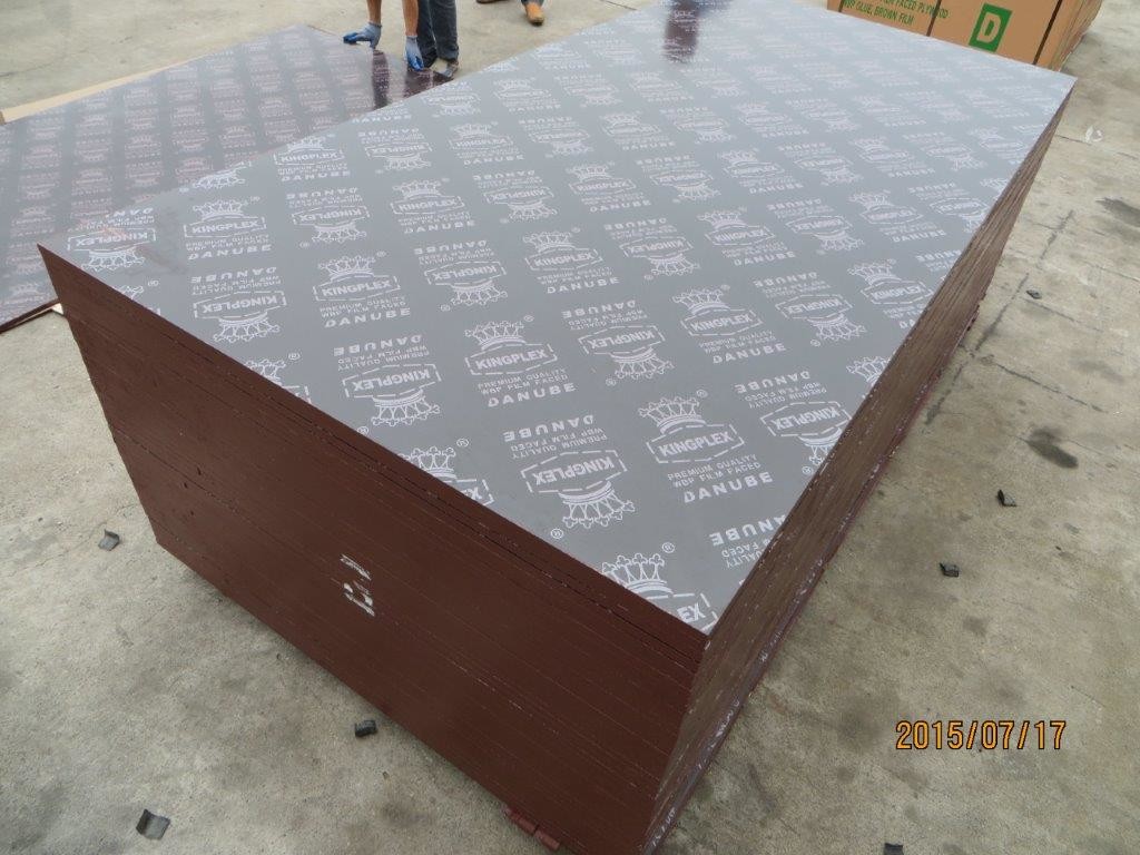 High Quality Waterproof black film faced plywood construction shuttering plywood