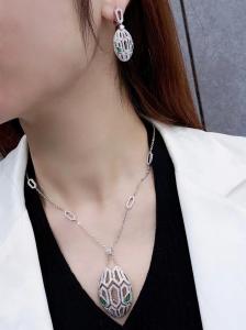 Quality Mirror Luxurious Custom 18K Gold Jewelry vVS Diamond Necklace for sale