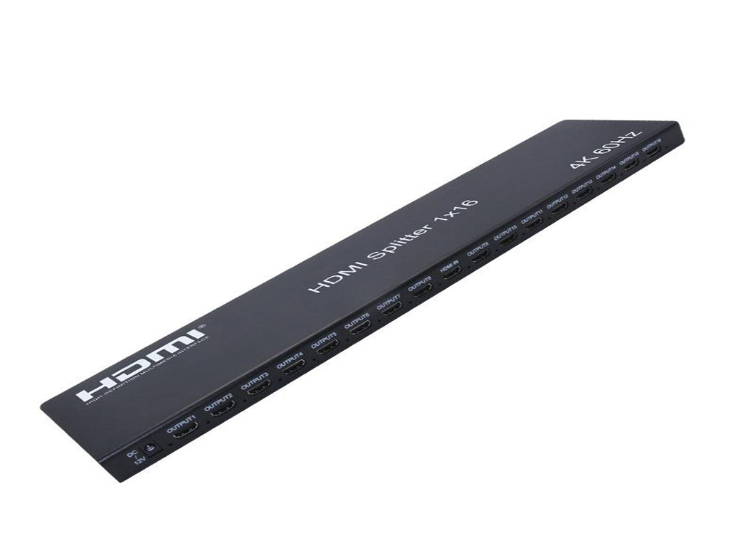 Buy cheap 3D video HDMI Fiber Extender 1x16 4k 60hz HDMI Splitter from wholesalers