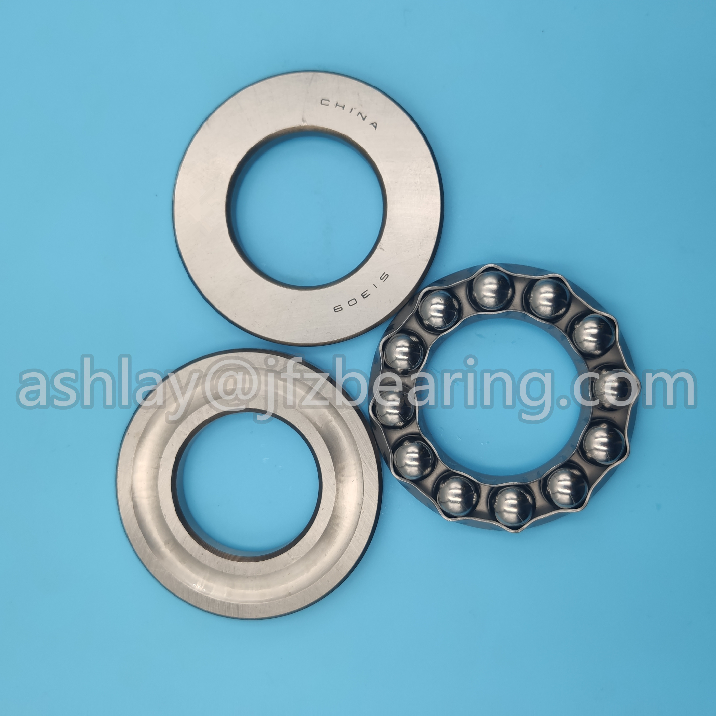 Quality JFZ BEARING 51309 Ball Thrust Bearing - Single-Direction, 45 mm Bore, 85 mm OD, 28 mm Width, Separable, JFZ Brand for sale