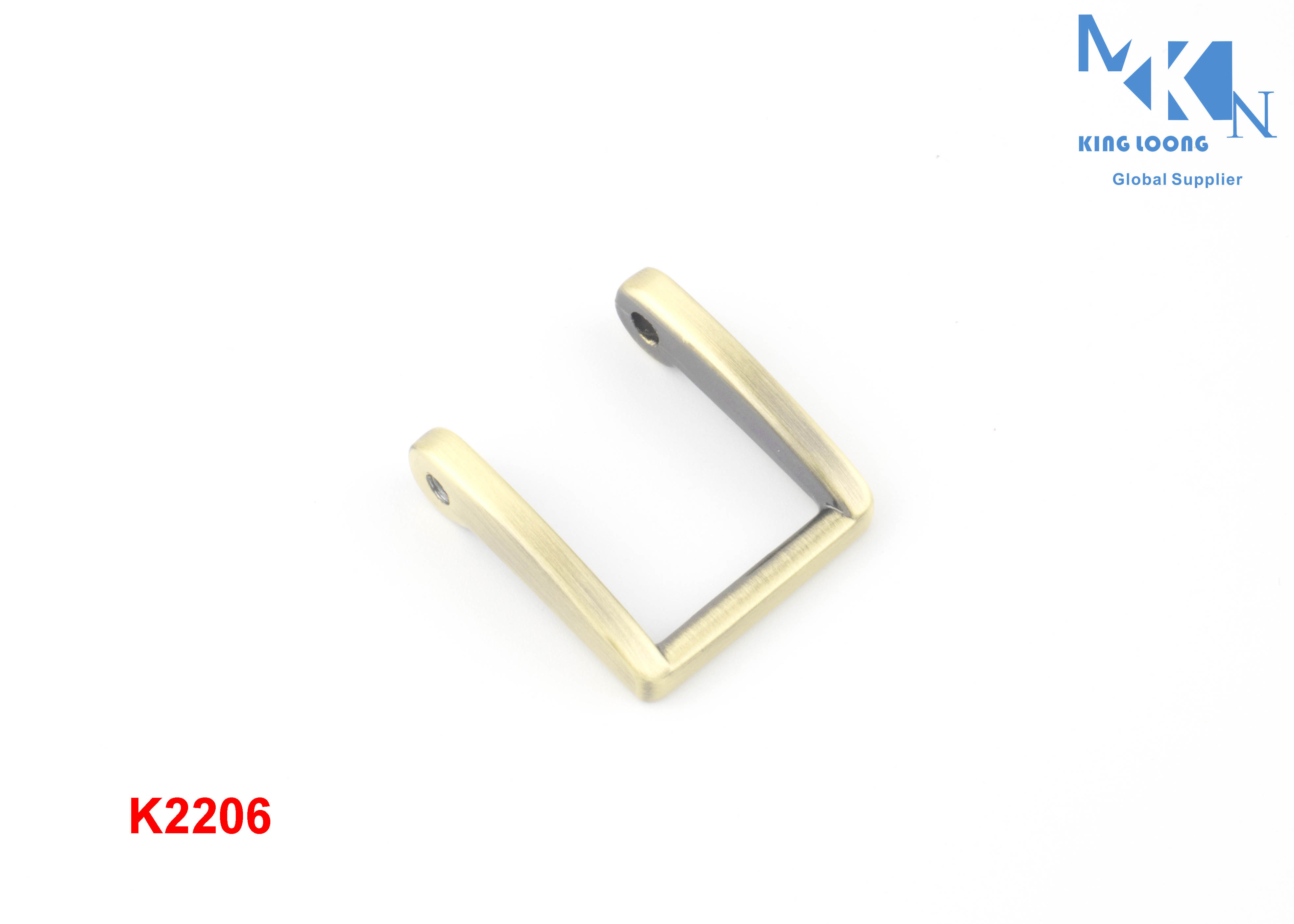 Quality Professional Square Metal Ring , 18mm Inner Size Rectangular Rings For Handbags for sale