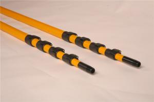 Quality high stiffness telescopic 100% Carbon Fibre Window Cleaning Poles for sale