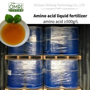 Quality Plant Based Amino Acids Enzymatic Hydrolysis Of Amino Acid Organic Fertilizer 50% for sale