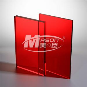 Quality 5mm 6mm Transparent Color Acrylic Plexiglass Sheets 1220x2440mm for sale