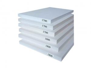China High Density Ceramic Fiber Board , Furnace Chamber Ceramic Fiber Insulation Board on sale