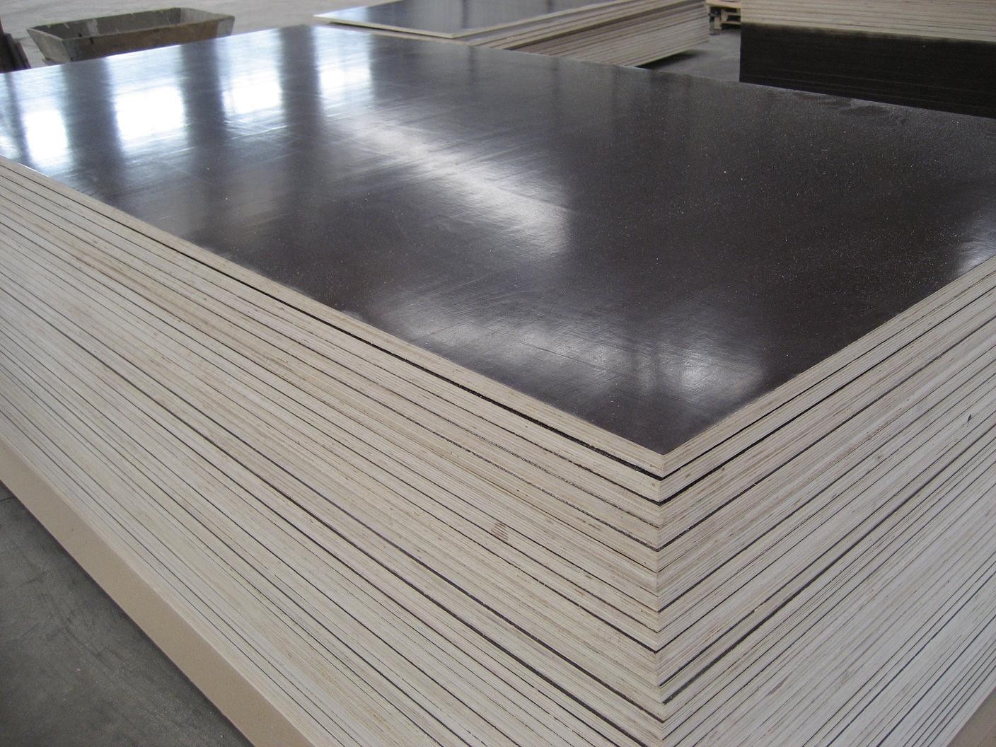 High Quality Waterproof black film faced plywood construction shuttering plywood