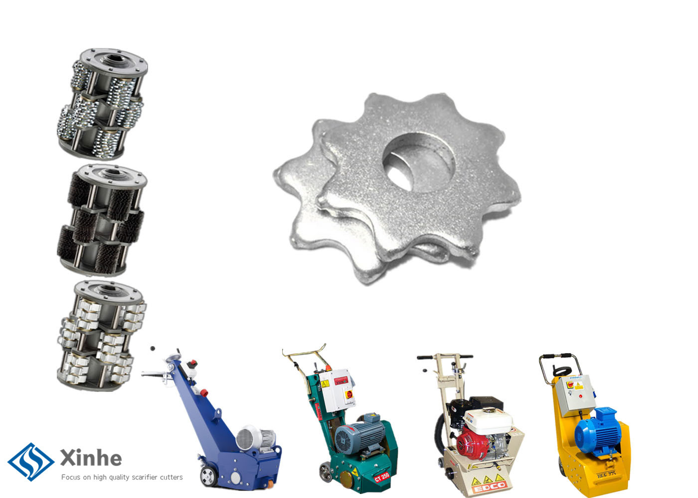 Buy 8Pt MPL24 Scarifier Cutters Accessories Scarifier Drum Parts On Scarifying Machines at wholesale prices