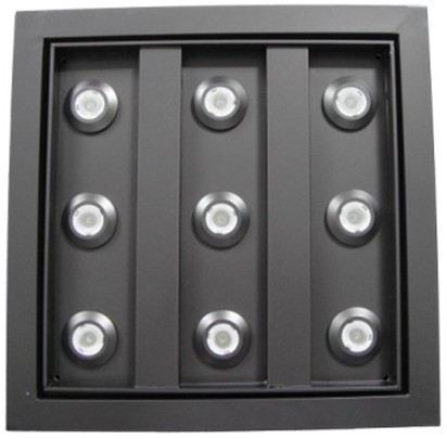 Quality 6350K~7000K 9*3W Jewelry Display Lights with a 35,000hours Life-time for DisplayLighting for sale