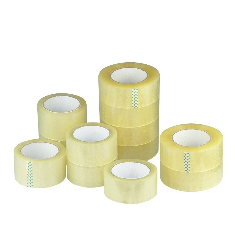 Quality China Seller Jumbo Roll Acrylic OPP Carton Sealing clear & yellowish bopp packing Tape for sale