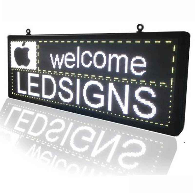 Quality Programmable Car Rear LED Window Display Signs P10 Full Color With WIFI Control for sale