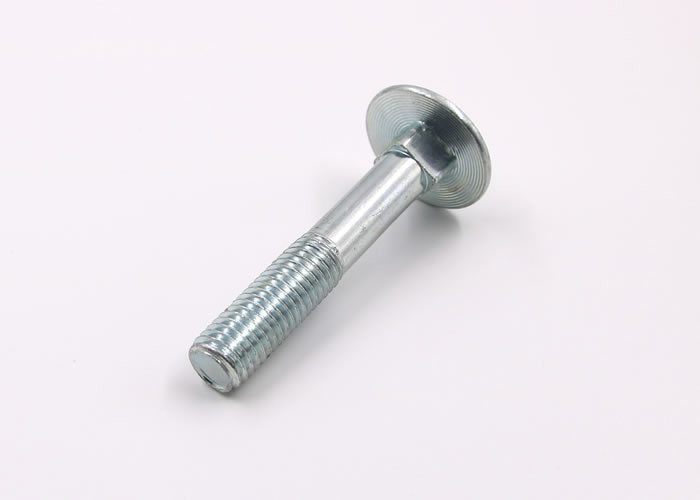 Quality DIN603 Grade 4.8 Galvanized Carriage Bolts Without Square Neck For Industrial for sale