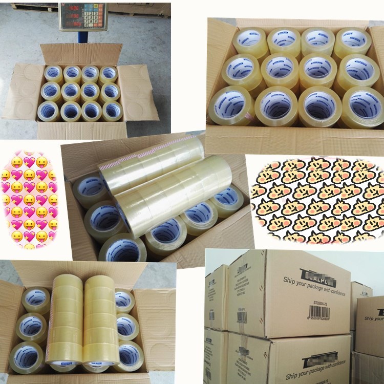 Quality China manufacturer BOPP material Rolls Heavy Duty Packing bopp packing tape jumbo roll for sale