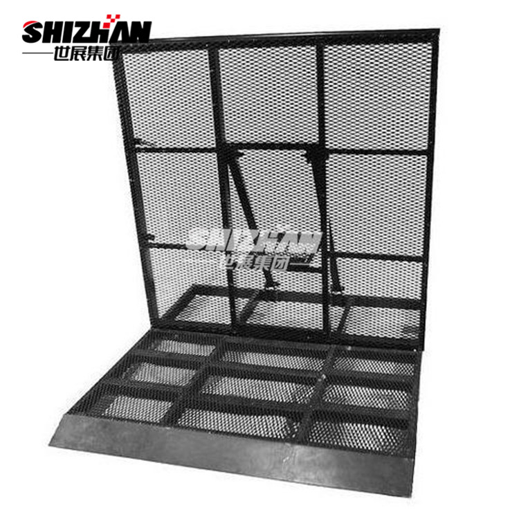 Quality Heavy Duty Portable Stage Black Aluminum steel Crowd Barrier for sale