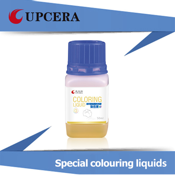 Quality Orange Dental Zirconia Blocks Coloring Liquid 20ML / 50ML / 100ML Less impact for sale