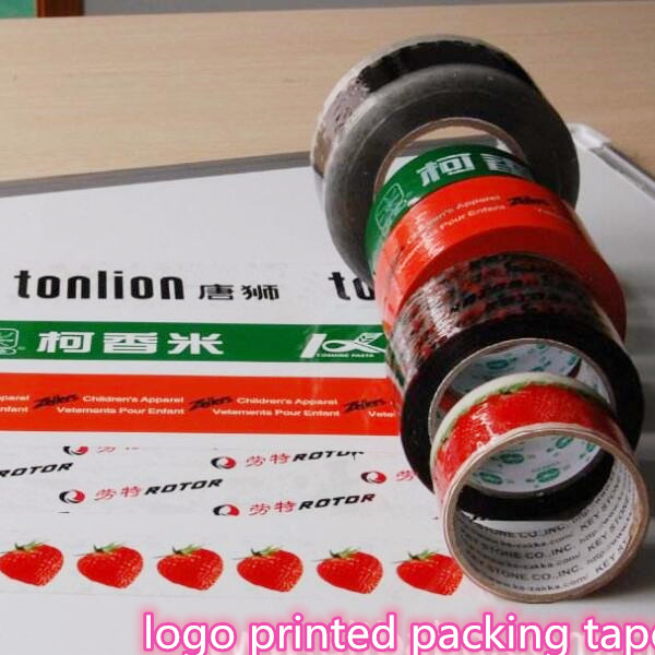 Quality 48mmx100m China factory Heavy Duty Packing Rolls bopp packaging tape custom printed packaging tape for sale
