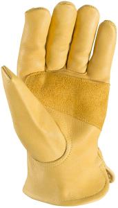 Quality Motorcycle Cowhide Mens Leather Work Gloves EN420 EN388 ANSI for sale