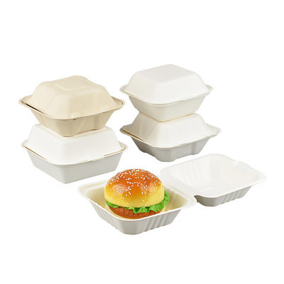 Quality 160*39mm Biodegradable Takeaway Food Containers 500ml ISO9001 for sale
