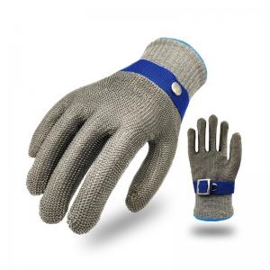 Quality EN388 EN420 Cut Resistant Butcher Gloves for sale