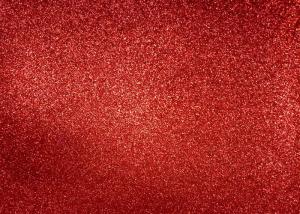 Quality Magenta Red Glitter Fabric For Dresses , Cold Resistance Shiny Glitter Fabric for sale