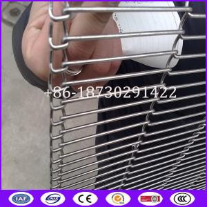 Quality Chocolate enrobing Conveyor Metal Mesh Belt made in China for sale