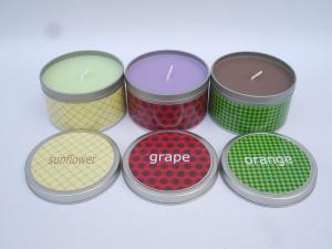 Quality Travel Tin candle with scented for sale