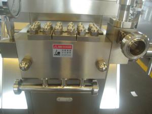 Quality Stainless Steel Food Drink High Pressure Homogenizer 8000L/H for sale