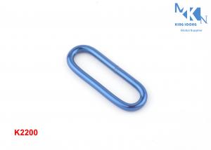Quality Multi - Purpose Blue Color Metal Square Buckle For Pet Strap Belt 31mm Inner Size for sale