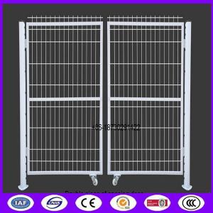Quality Double piece of door opening Peach Shape tube fence gate from China as fence application for sale