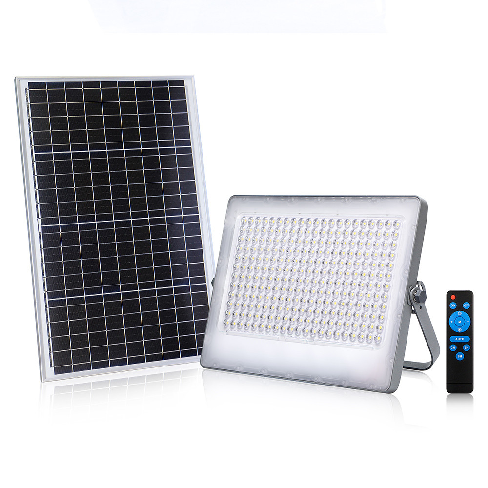 Quality SMD2835 IP65 Waterproof Outdoor Garden Solar Powered Flood Lights 100 Watt for sale