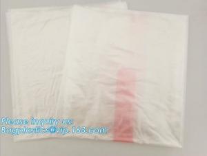 Quality Pva Water Soluble Trip Laundry Bags Pva Plastic Bag, Disposable Water Soluble PVA Bag For Hospital Infection for sale