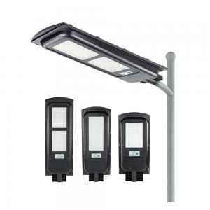 Quality All In One Integrated Solar Street Light 50w 100w 150w 200w 300w Ip65 Ufo Outdoor With Battery for sale