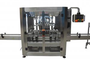 Quality Linear Type Bottle Cleaner Alcohol Filling Capping Labeling Machine for sale