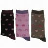 Buy cheap Women's Leisure Socks, Made of 95% Polyester and 5% Spandex from wholesalers