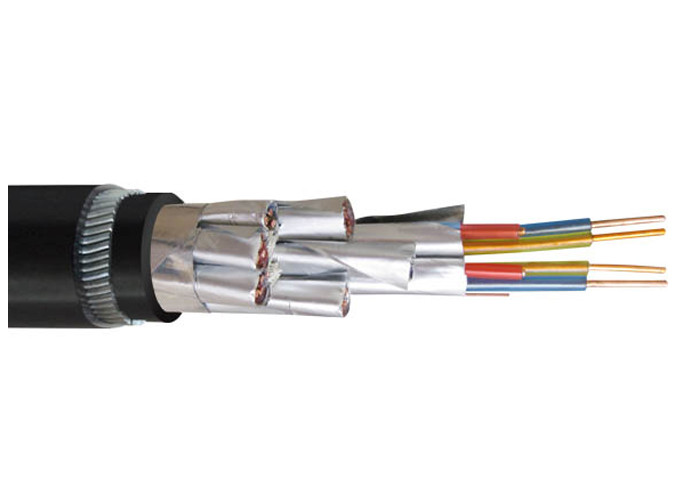 Quality XLPE Insulation Steel Wire Shielded Instrument Cable , Armoured Instrument Cable for sale