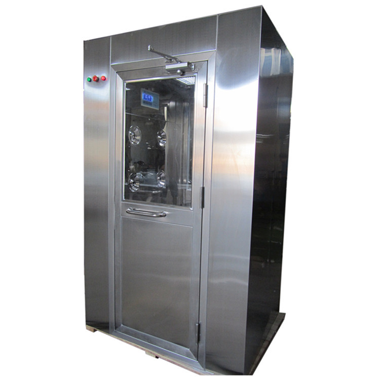 Quality Automated Sliding Door Cleanroom Air Shower With CE And RoHS Air Flow 1300 M3/H for sale