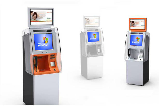 Quality 420W*410D*1640H Paypss / Small amount Cash Deposit Machine &amp; Large capacity money container included. for sale