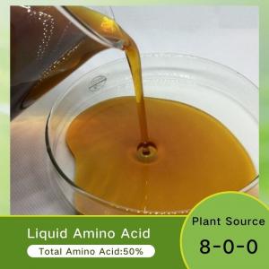 Quality Ph5-7 50% Amino Acid Liquid 100% Organic Fertilizer Protein Hydrolysate Liquid for sale