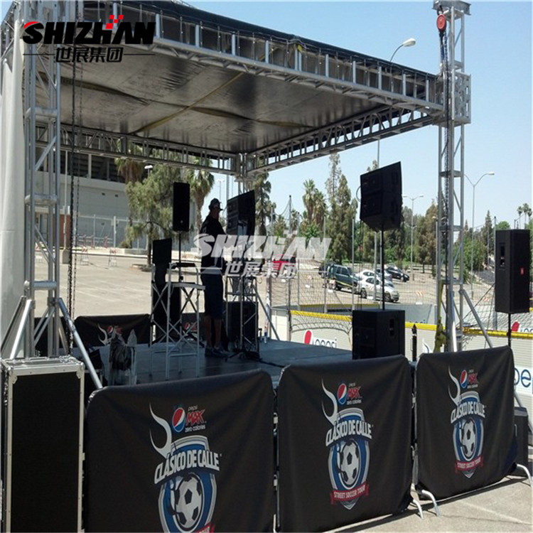 Quality Led Screen Wall Ground Support Aluminium Truss Booth Display Led Display Truss for sale