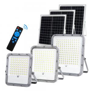Quality LED Solar Powered Flood Lights 30w 60w 100w Super Bright Security Long Life IP67 Waterproof For Garden for sale