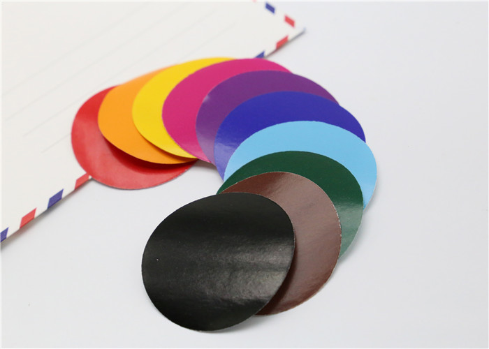 Handy Gummed Coloured Paper Circles 50MM Asst Colour No Color Fading