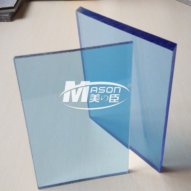 Quality 1220x2440mm Clear Polycarbonate Sheet 3mm Solid PC Plastic Board for sale