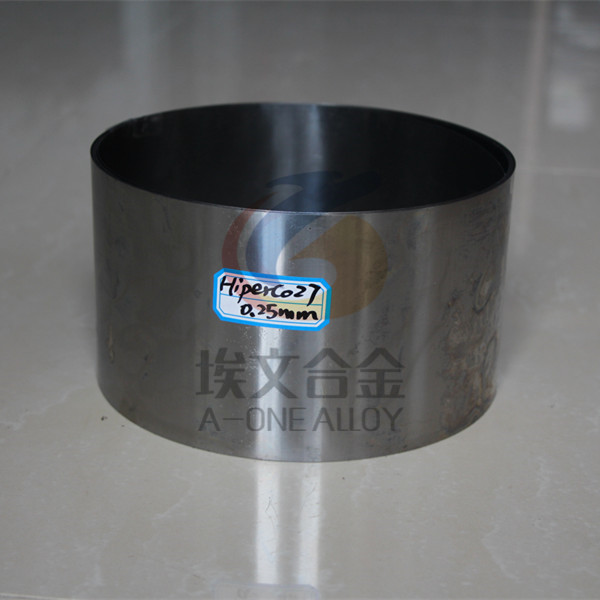 Quality 1J27/HiperCo27 High Saturation Magnetic Alloy for sale