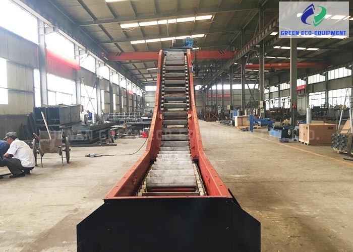 Quality Large Capacity Sawdust Chain Drag Submerged Scraper Conveyor for sale