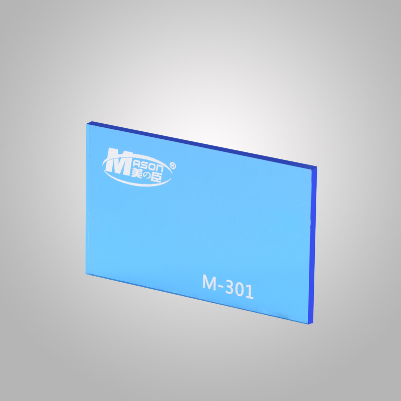 Quality 8x4 Transparent Blue Heavy Plastic Sheeting Plastic Cover Sheets for sale
