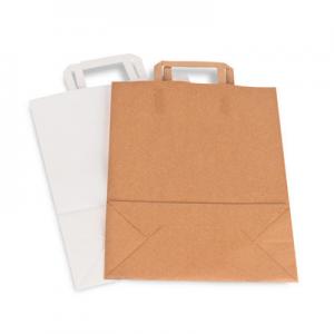 Quality 230gsm 250gsm Shopping Takeaway Paper Bags Gravure Printing for sale