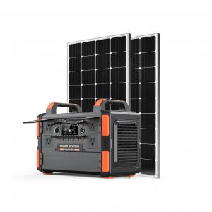Quality Outdoor Camp 1000w Portable Solar Generator Mobile Phone Charging Power Station for sale