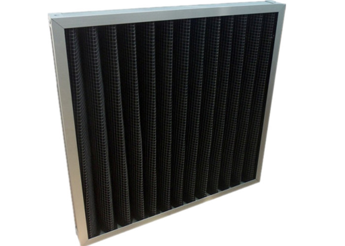 Quality Activated Carbon Pleated Panel Air Filters Air Conditioning Hepa Filter Room Air Purifier for sale