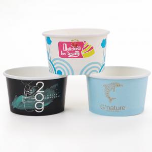 Quality FDA TUV 16oz 26oz Disposable Ice Cream Cups Biodegradable for sale