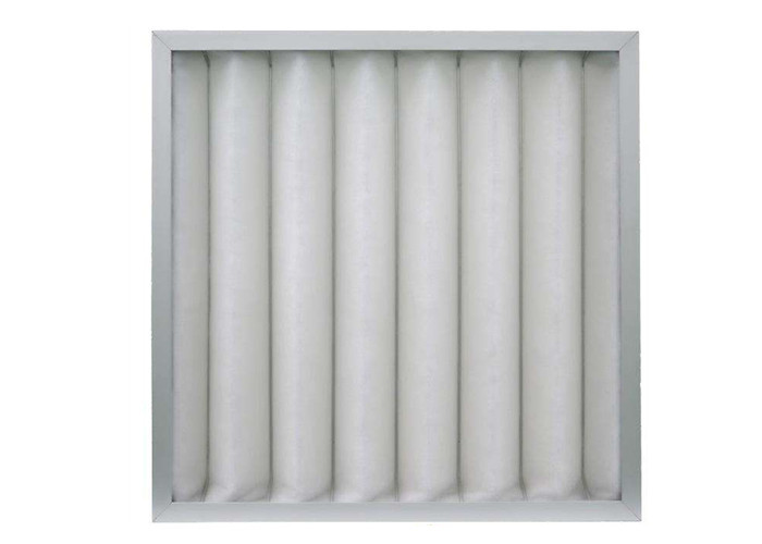 Quality Custom Size Pleated Panel Air Filters Welded Wire G1 G2 G3 G4 Efficiency Metal Frame for sale